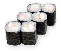 Ролл "Эби маки" с тигровой креветкой 105 г.