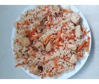 Плов узбекский с курицей 300гр